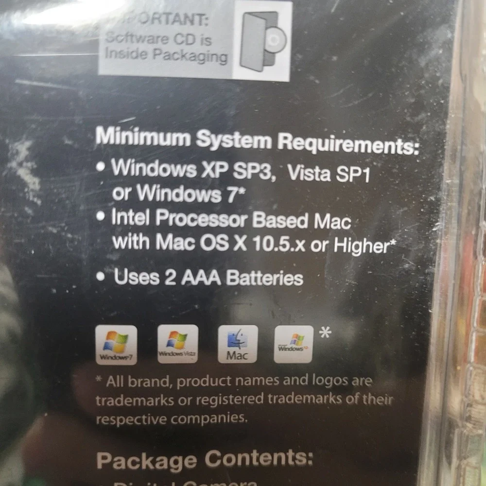 Vivitar Freelance 3in1 Digital Camera PC Web Cam Video Clips Silver new